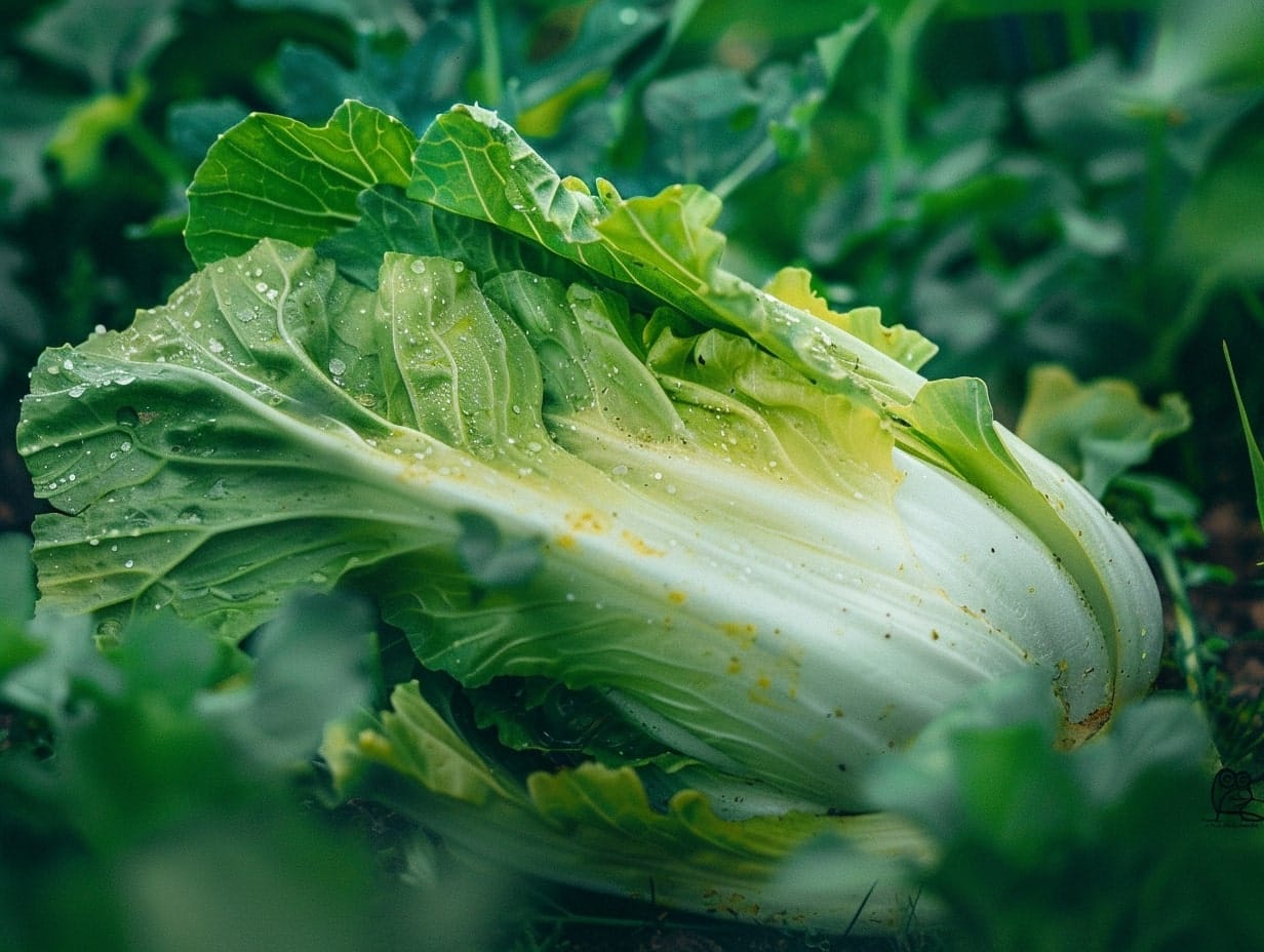 endive in a garden