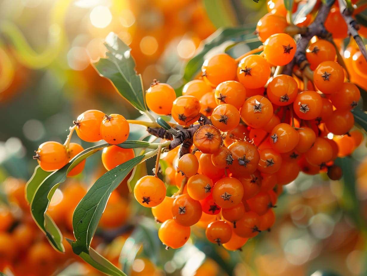 Sea buckthorn berries