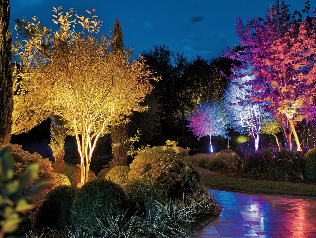 Enhanced Greenery with Hidden Uplights&nbsp;