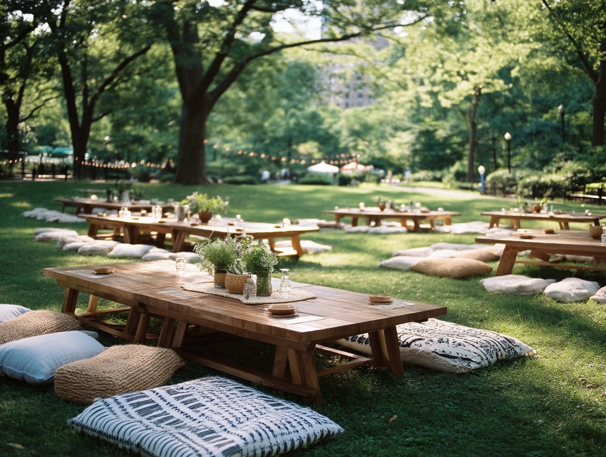 Picnic-Style Seating