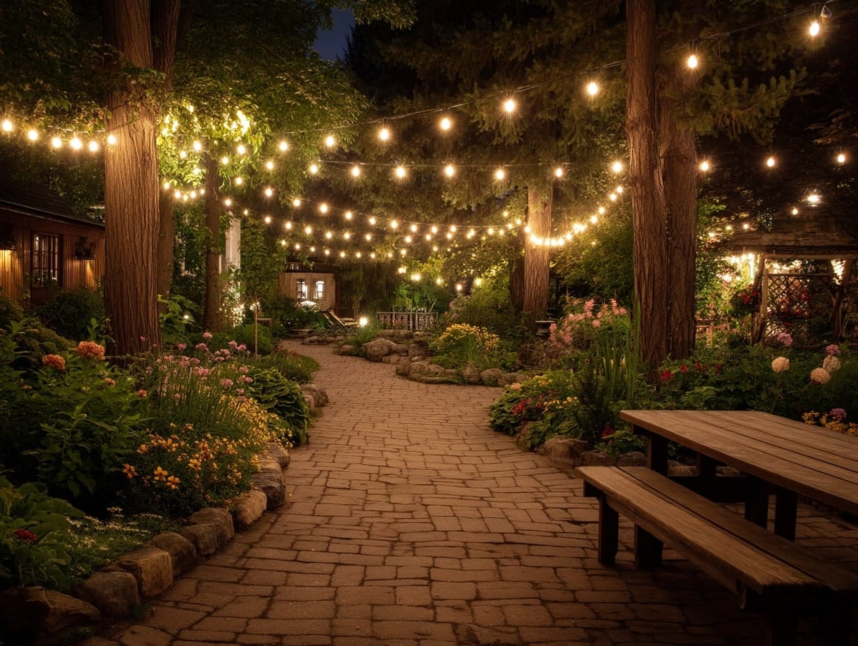 String Lights for a Magical Glow