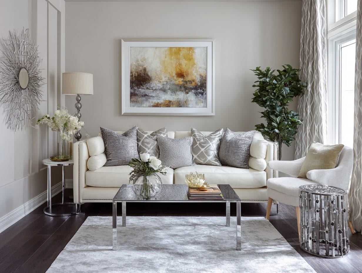 Use Metallic Accents