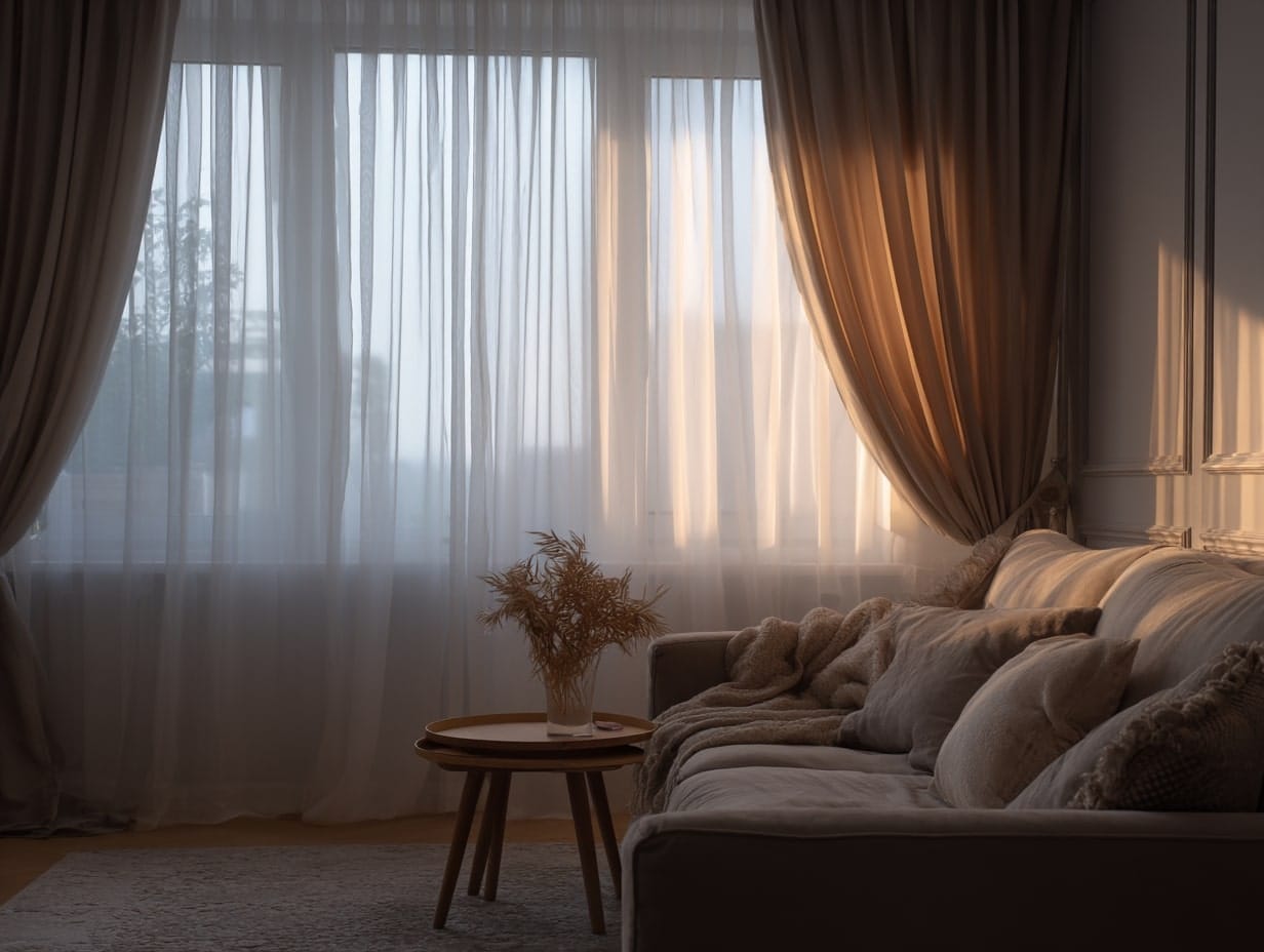 Layer Curtains for Softness