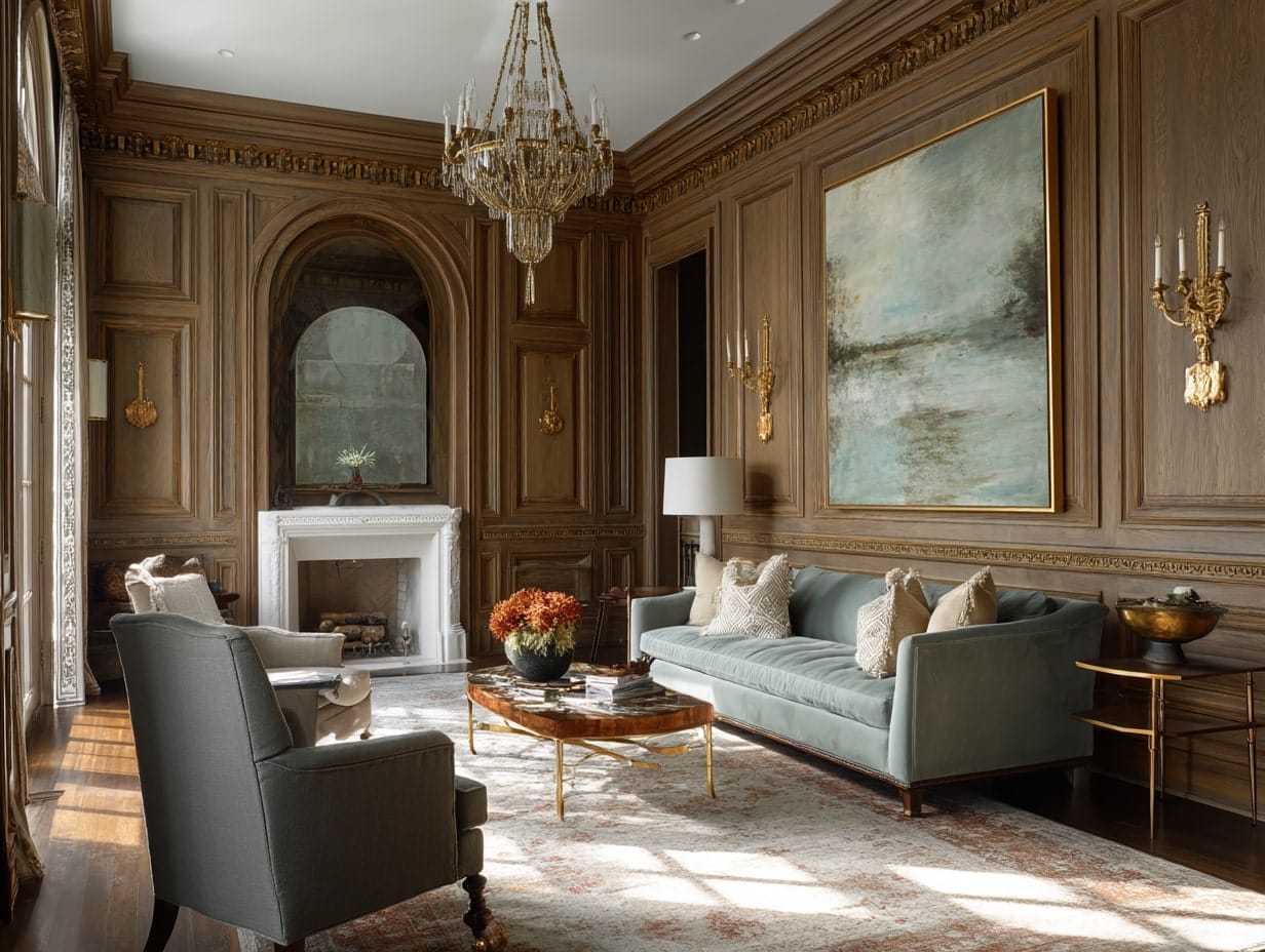 Incorporate Paneling or Wainscoting