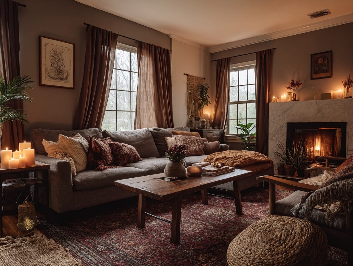 Use Warm, Earthy Colors