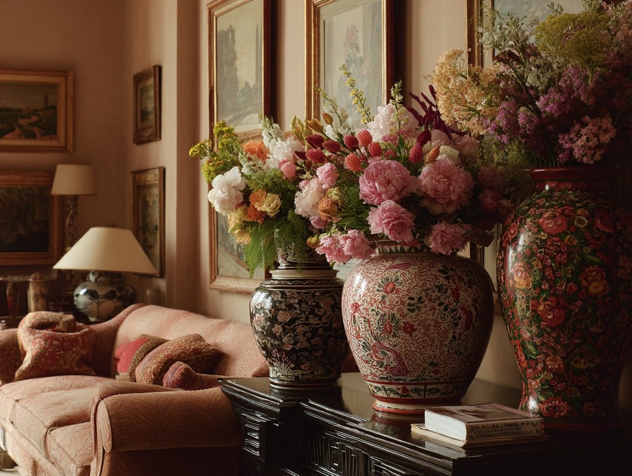 Decorate with Fresh Flowers and Greenery