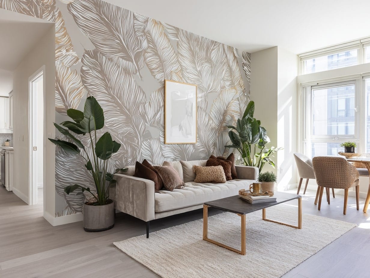 Peel-and-Stick Wallpaper or Decals