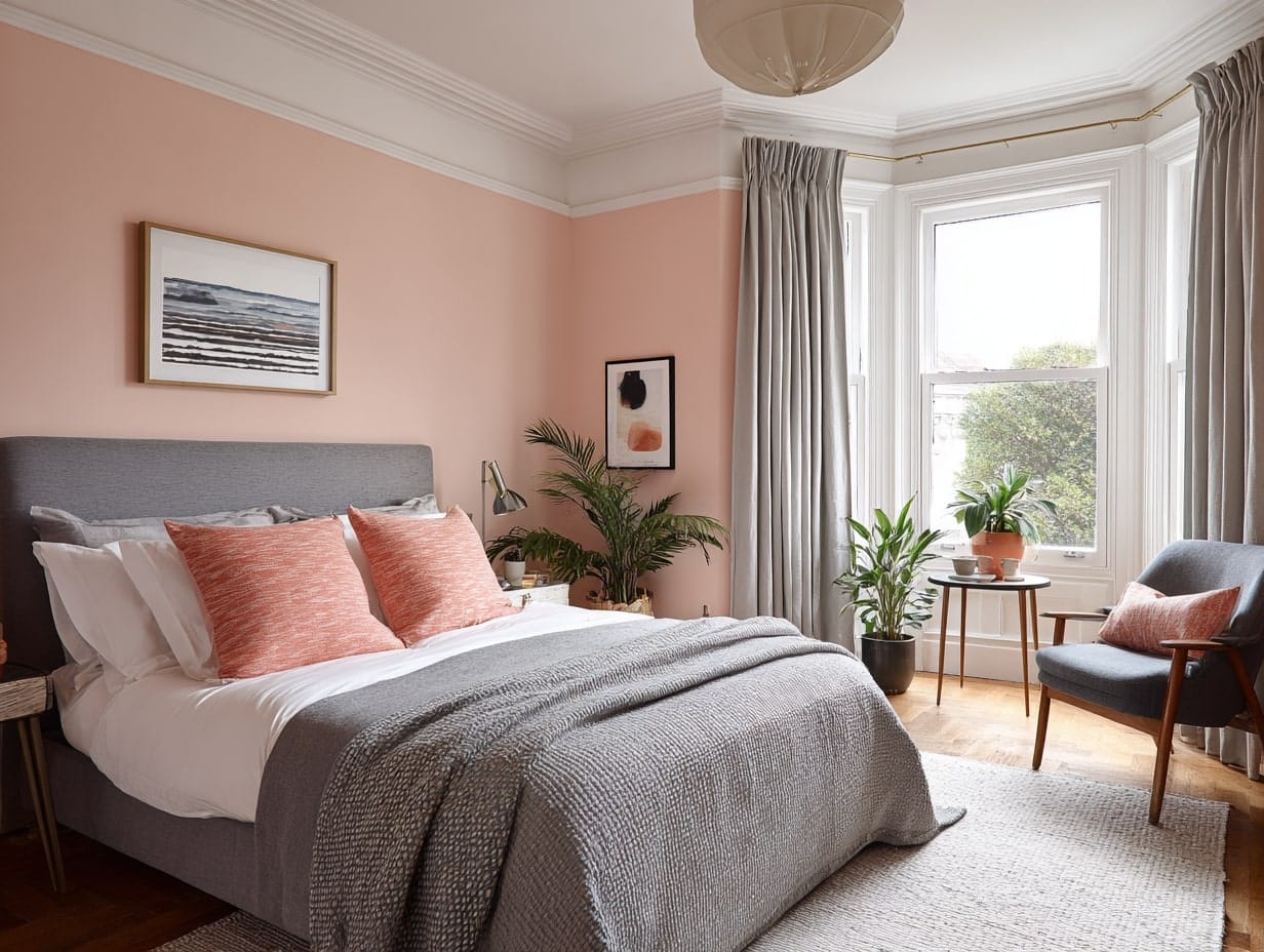 Blush Pink Walls for a Soft Statement