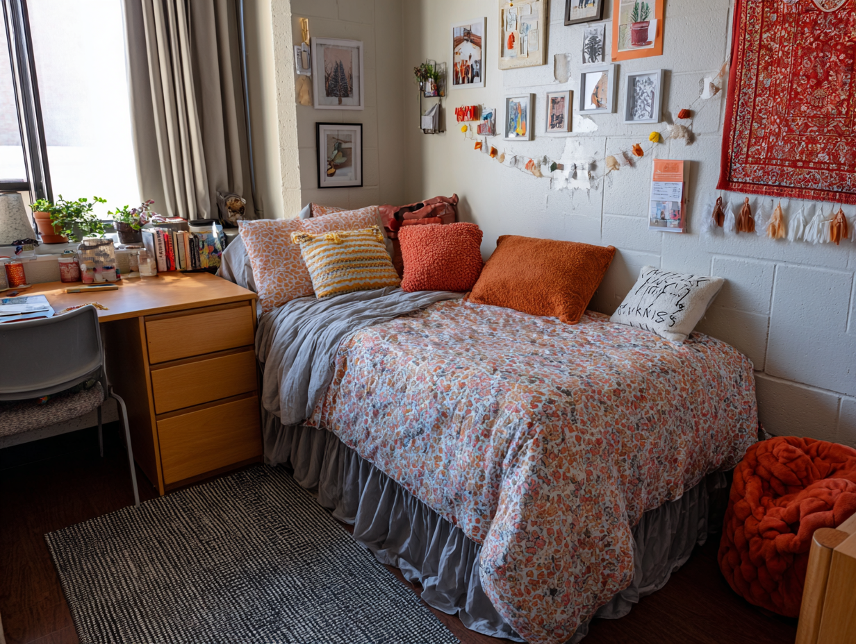 Bed Skirt to Hide Storage