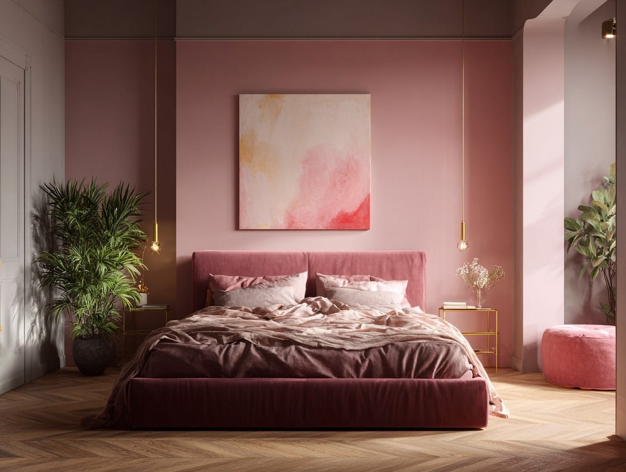 Create a Monochrome Pink Look