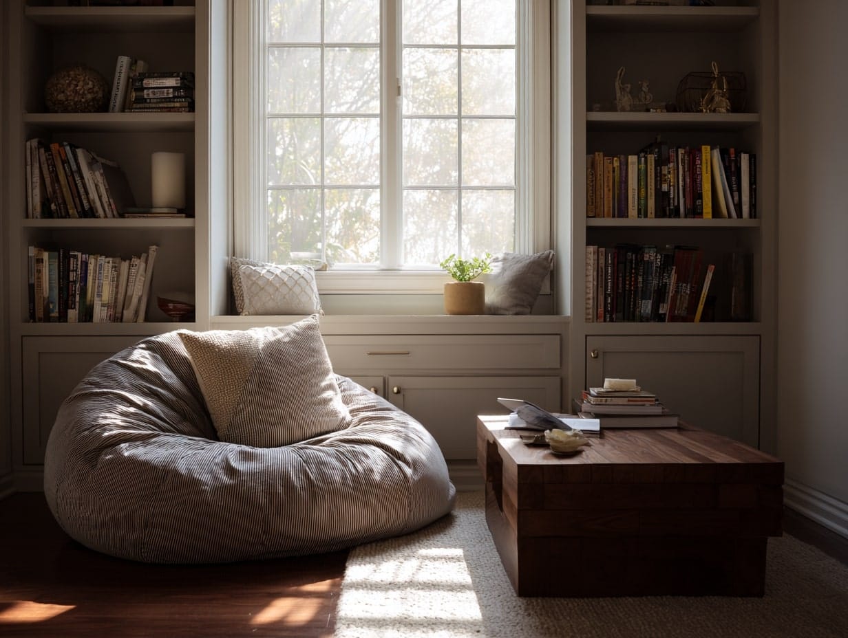 Create a Floor Seating Corner