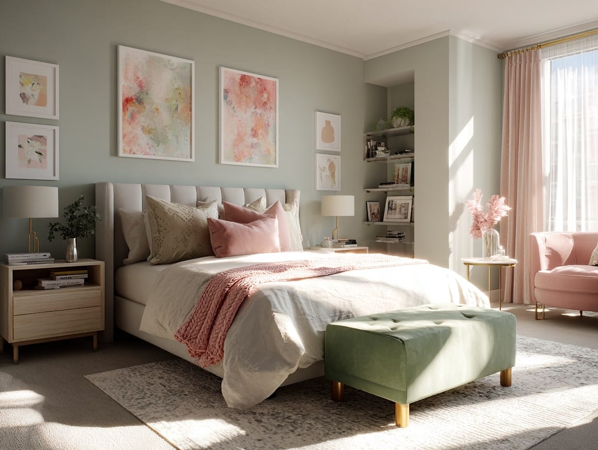 Pink and Green for a Trendy Twist