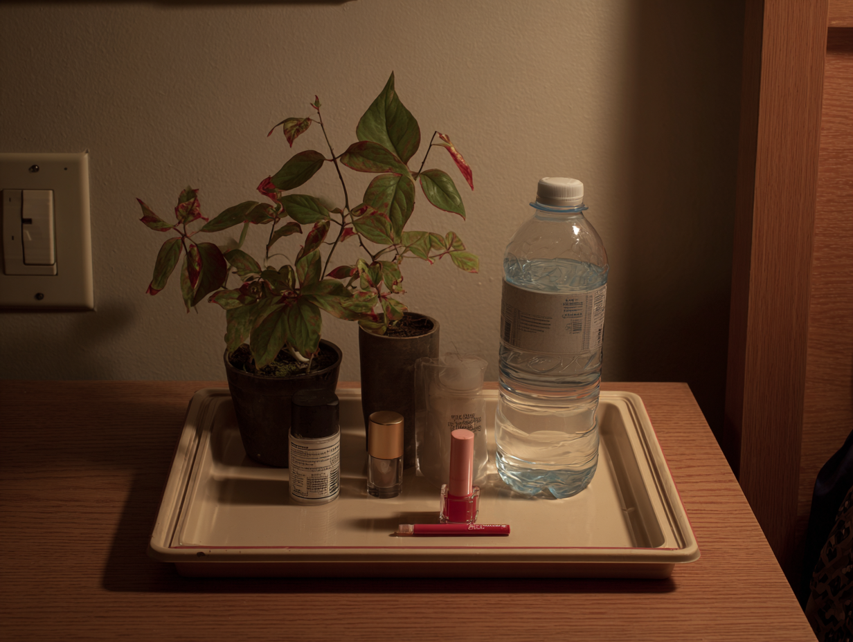 Style a Nightstand Tray