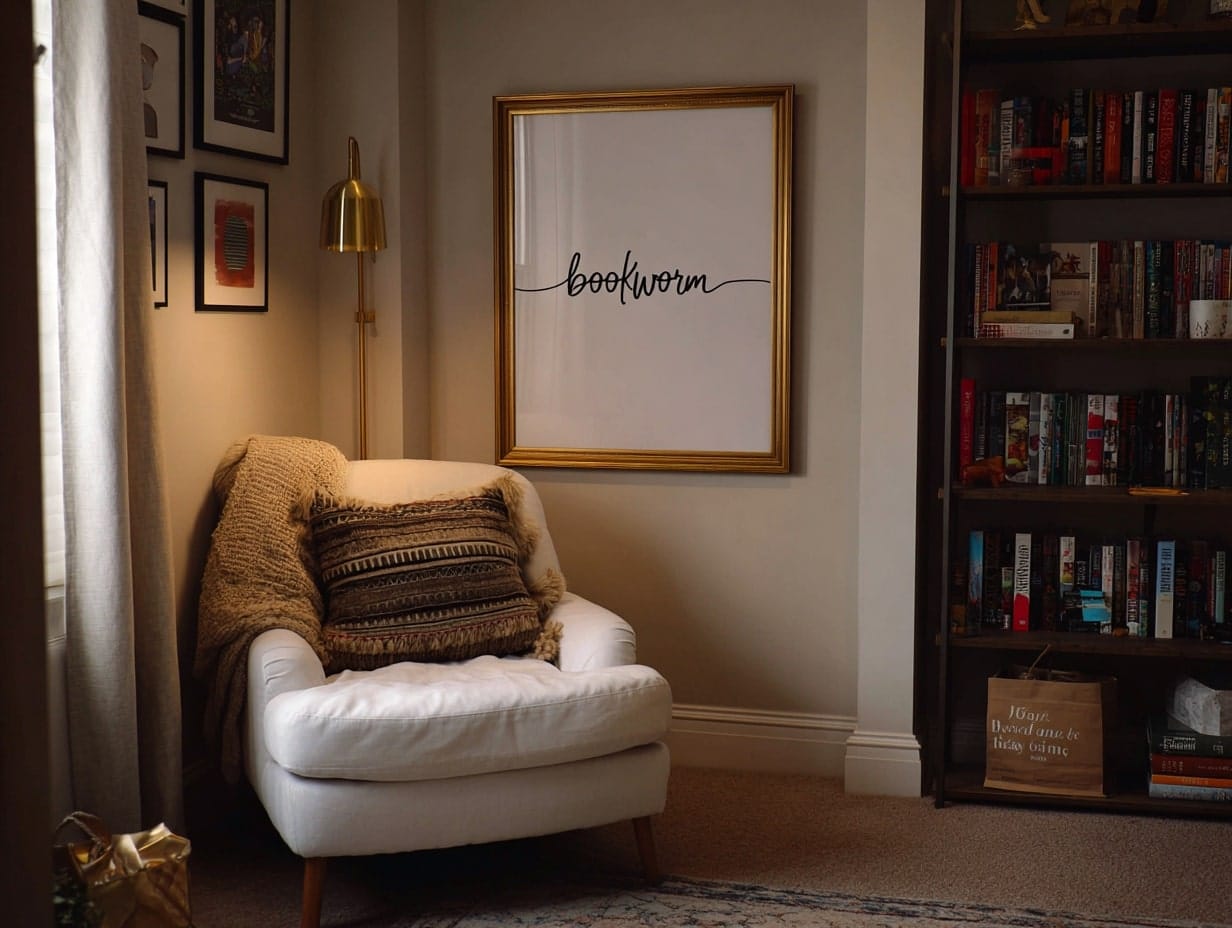 Add a Book-Lover’s Wall Quote