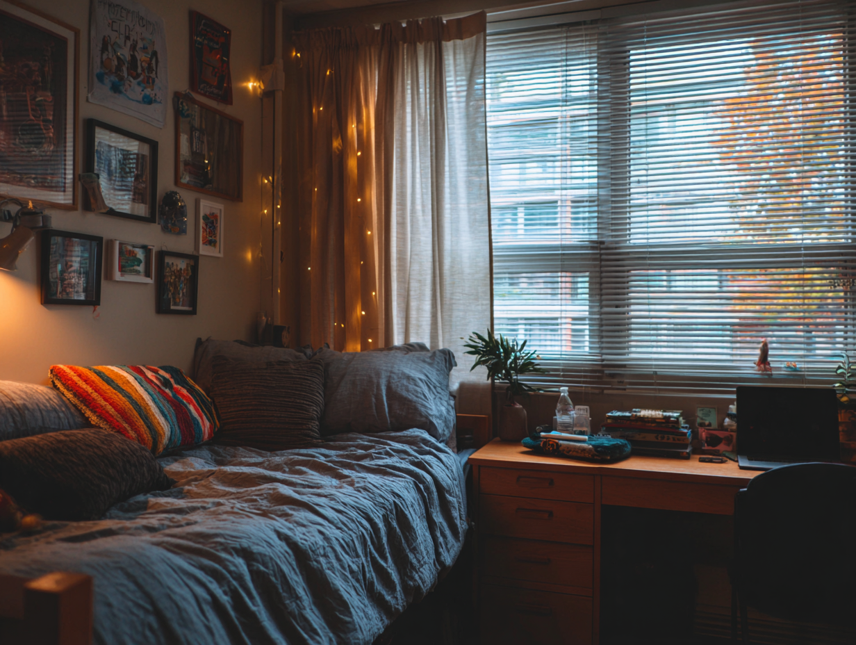 Hang Curtains (Even Over Blinds)