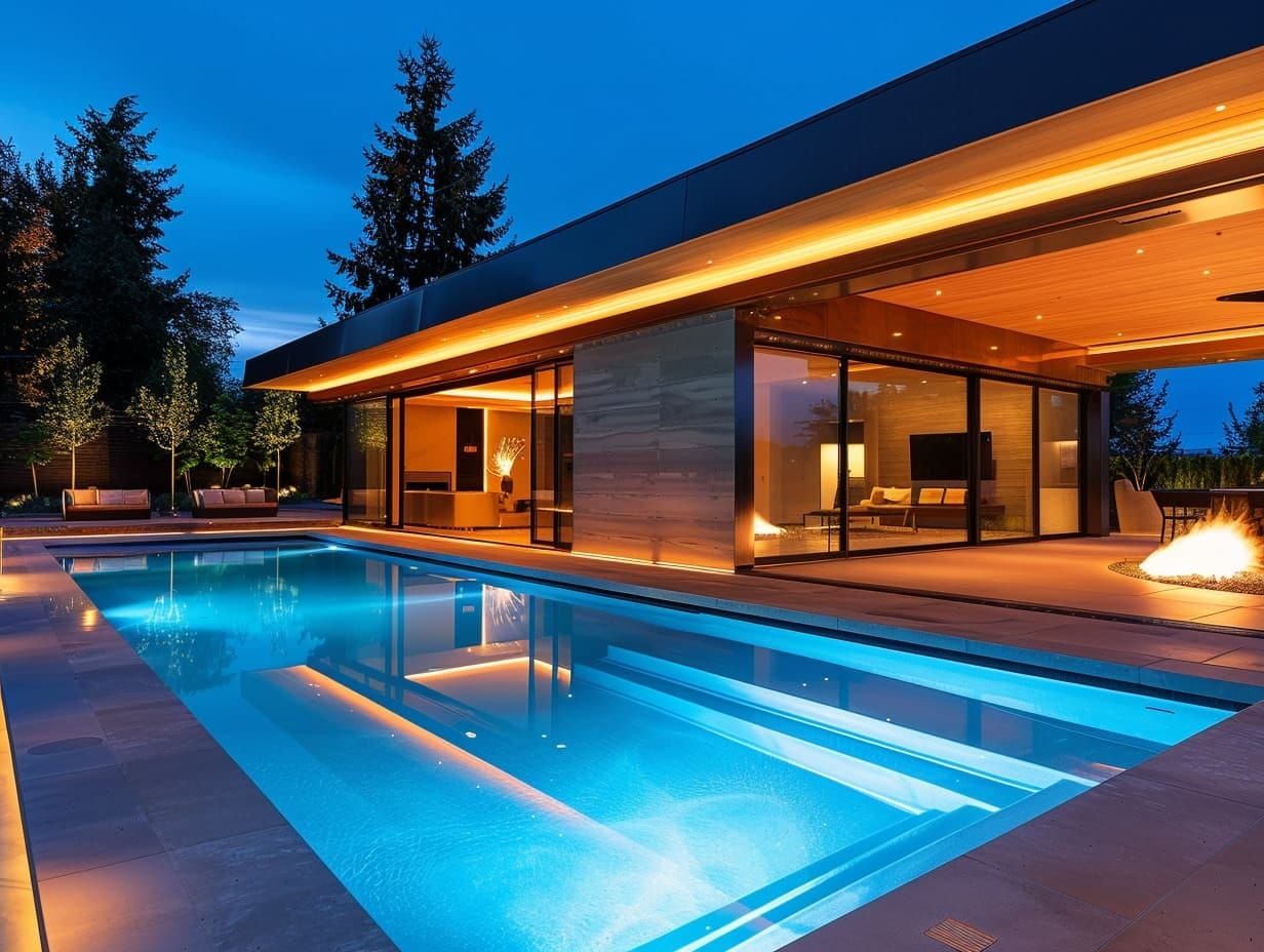 Pool lighting ideas