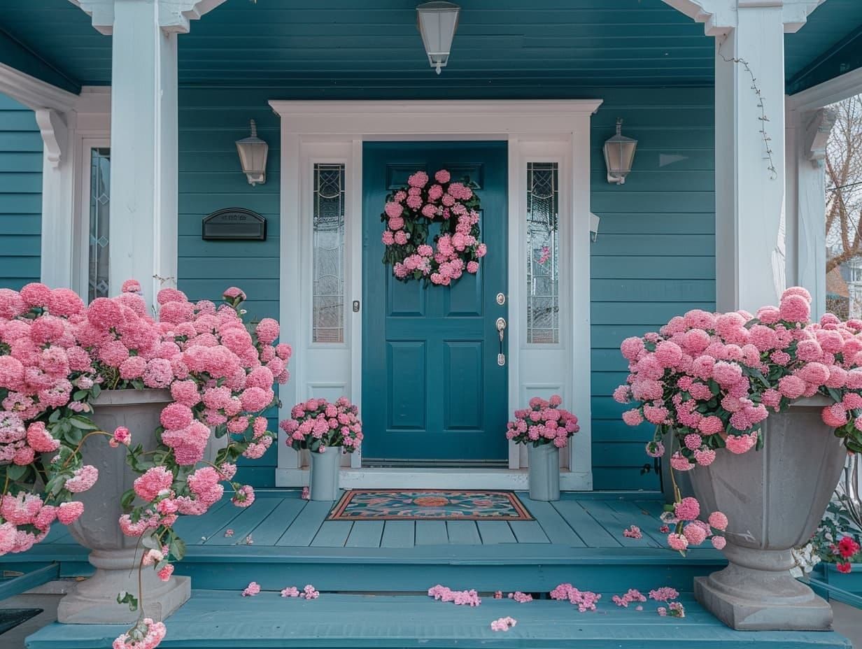 Porch flower ideas