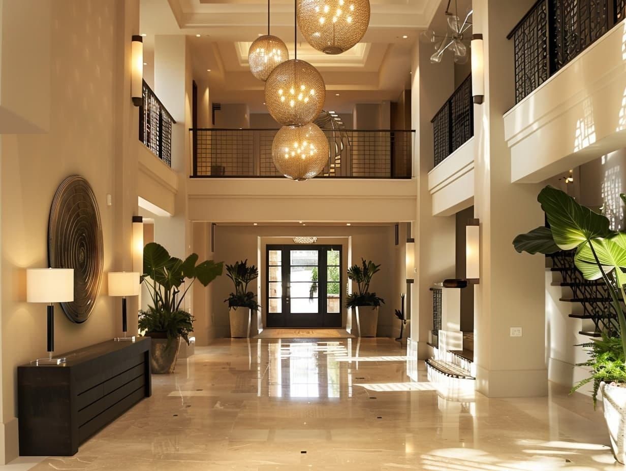 Foyer lighting ideas