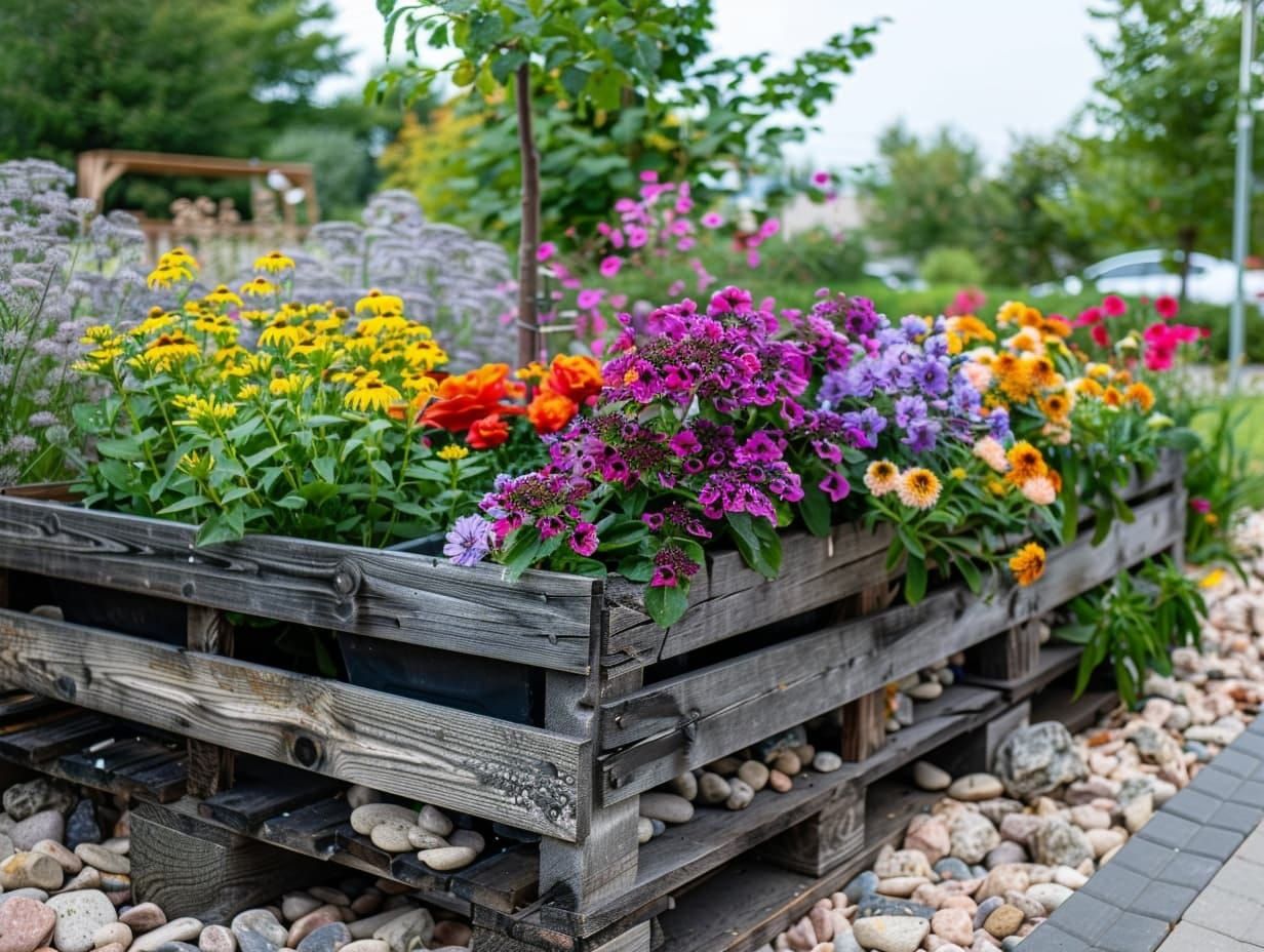 Pallet garden ideas