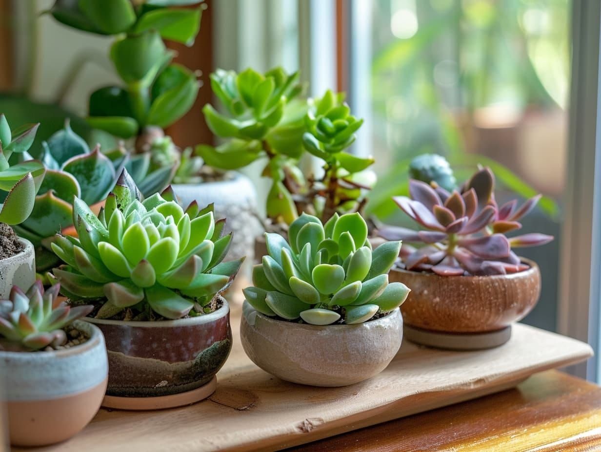 Succulent arrangements