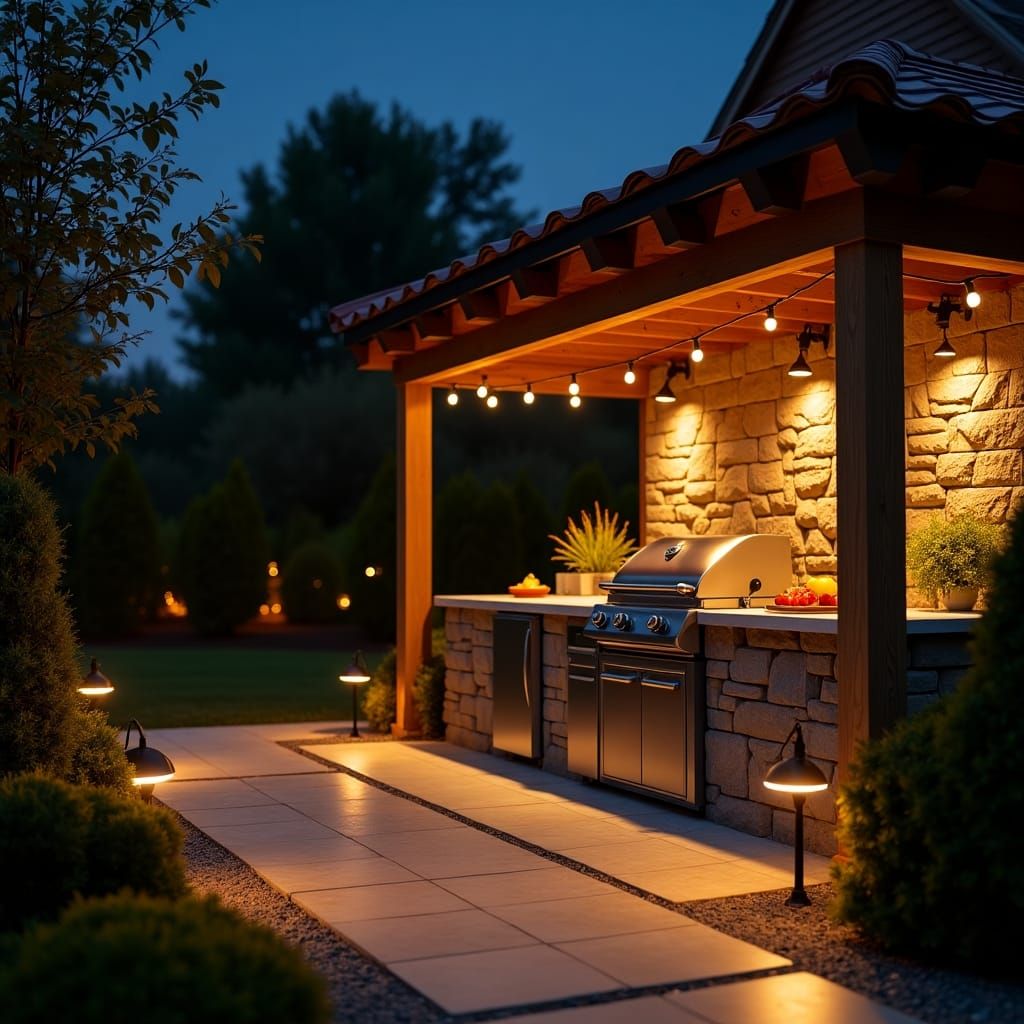 Outdoor Kitchen Lighting: Ideas for Style, Safety, and Function