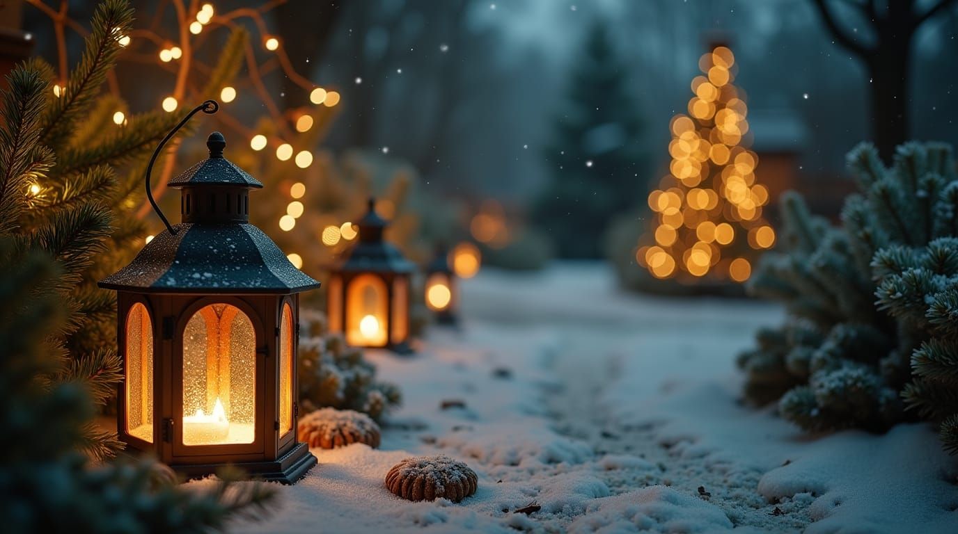 🎄Christmas Garden Ideas: Simple Ways to Make Your Garden Festive This Season