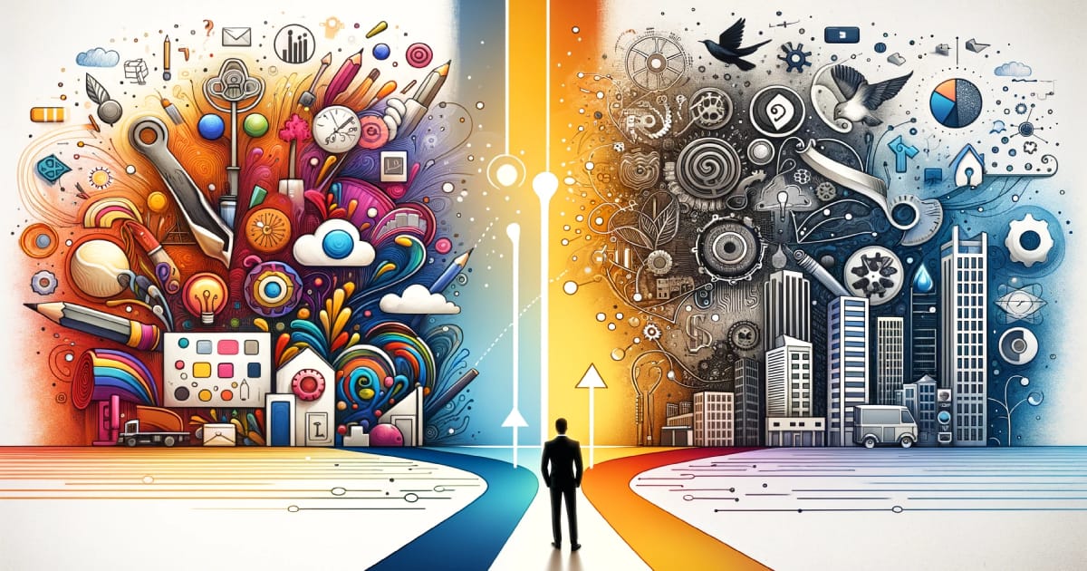 Cosmico - Choosing Between Personal and Business Branding