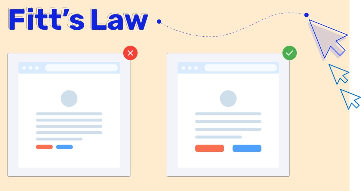 Cosmico - Web Design - Fitts's Law