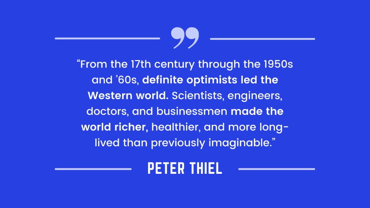 Cosmico - Zero to One - Peter Thiel