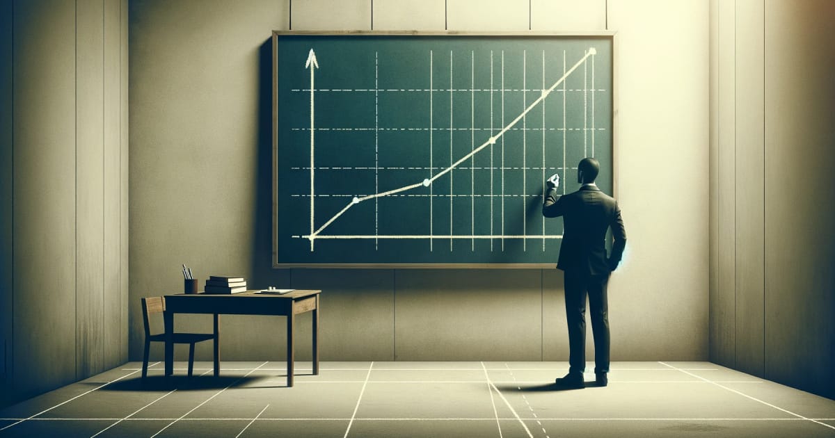 Cosmico - Linear vs Exponential Mindset - Linear Mindset: The Gradual Path