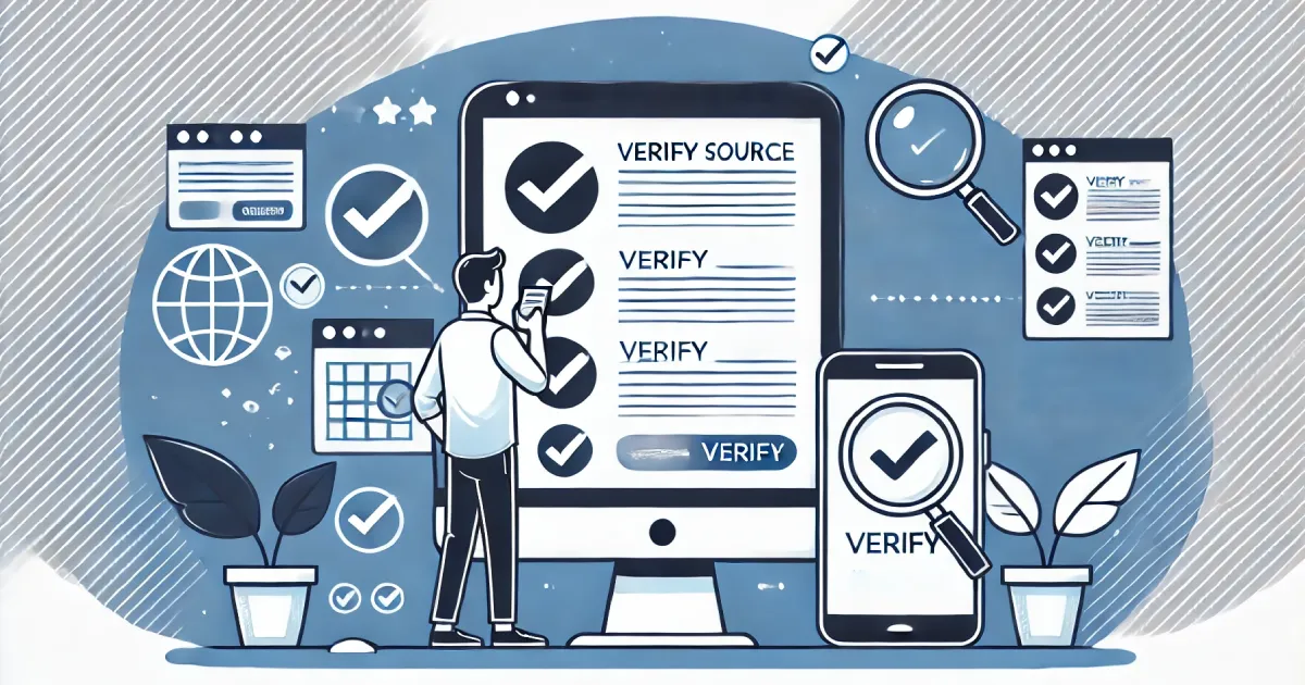 Cosmico - Protect Against AI Scams - Method 3) Verify Sources and Authenticity