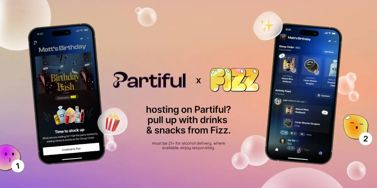 Cosmico - Instacart launches Fizz, a Gen Z party drinks and snacks app