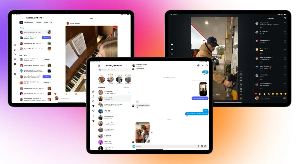 Cosmico - Instagram launches its first iPad app