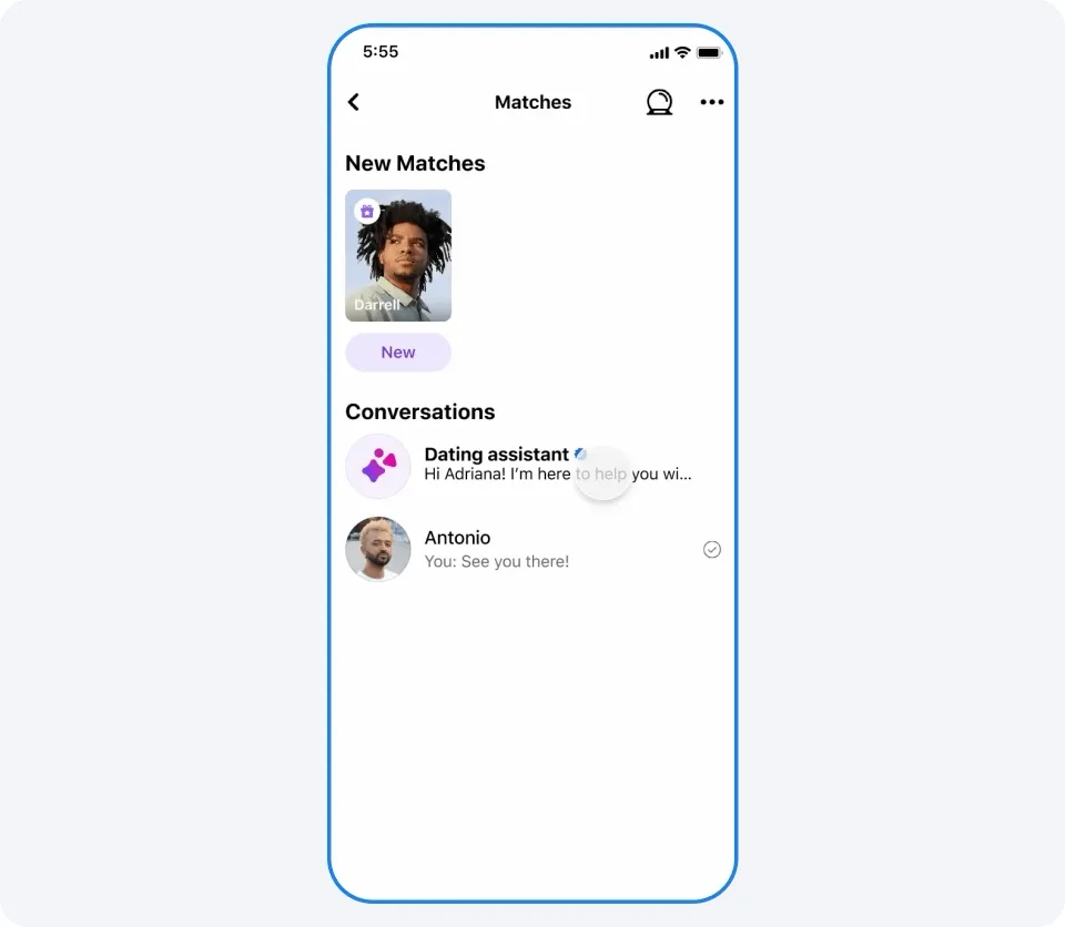 Cosmico - Facebook Dating is getting an AI assistant