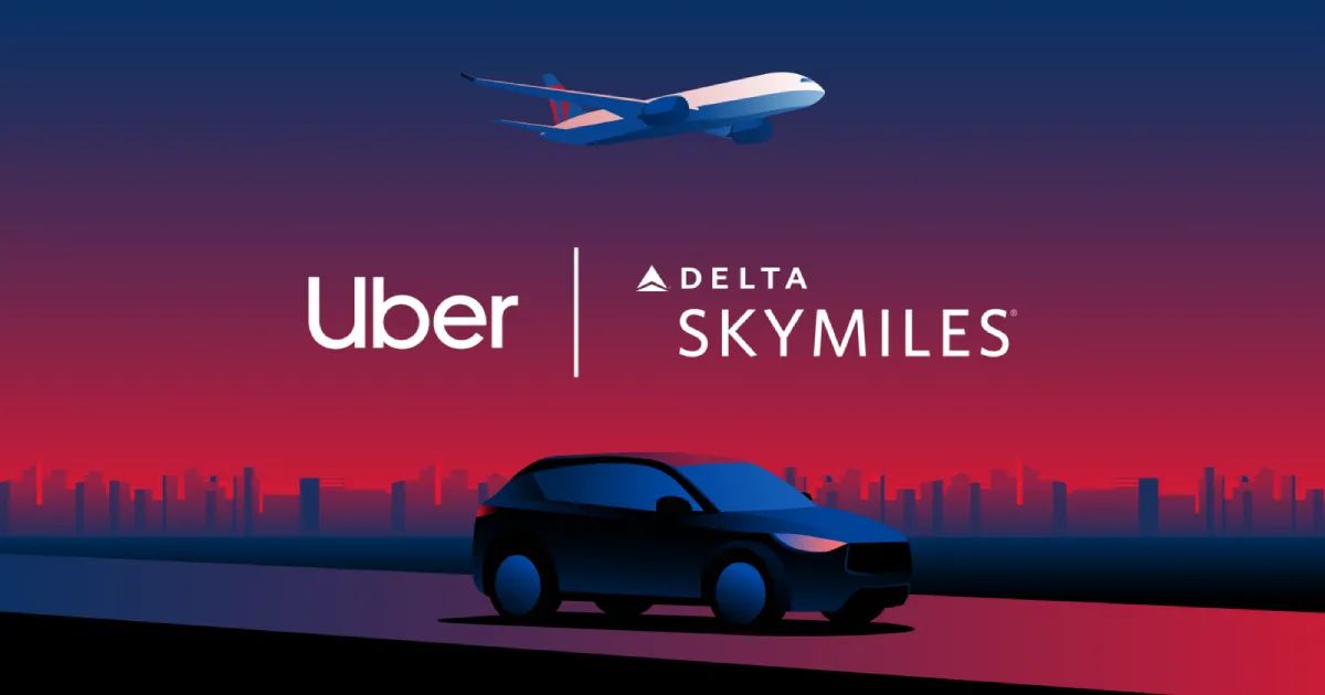 Cosmico - Uber Users Can Now Earn Delta SkyMiles on Rides and Deliveries
