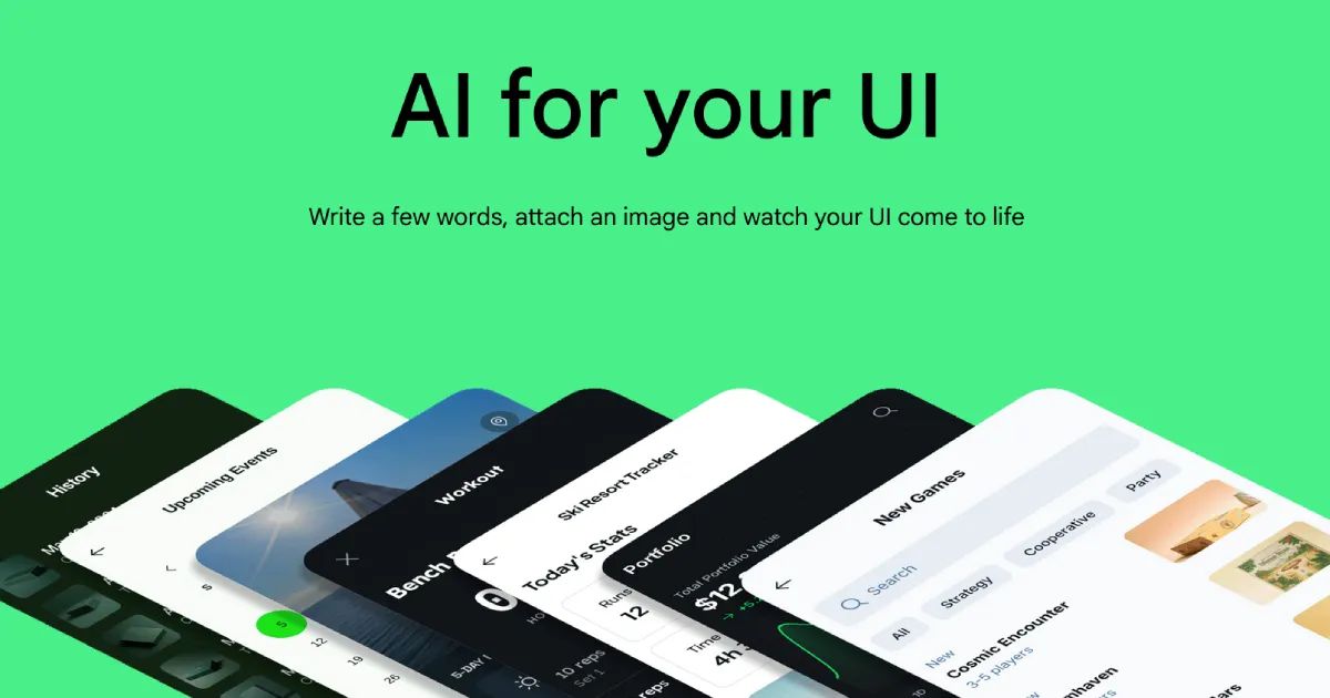 Cosmico - Google Stitch: An AI tool for UI design and coding