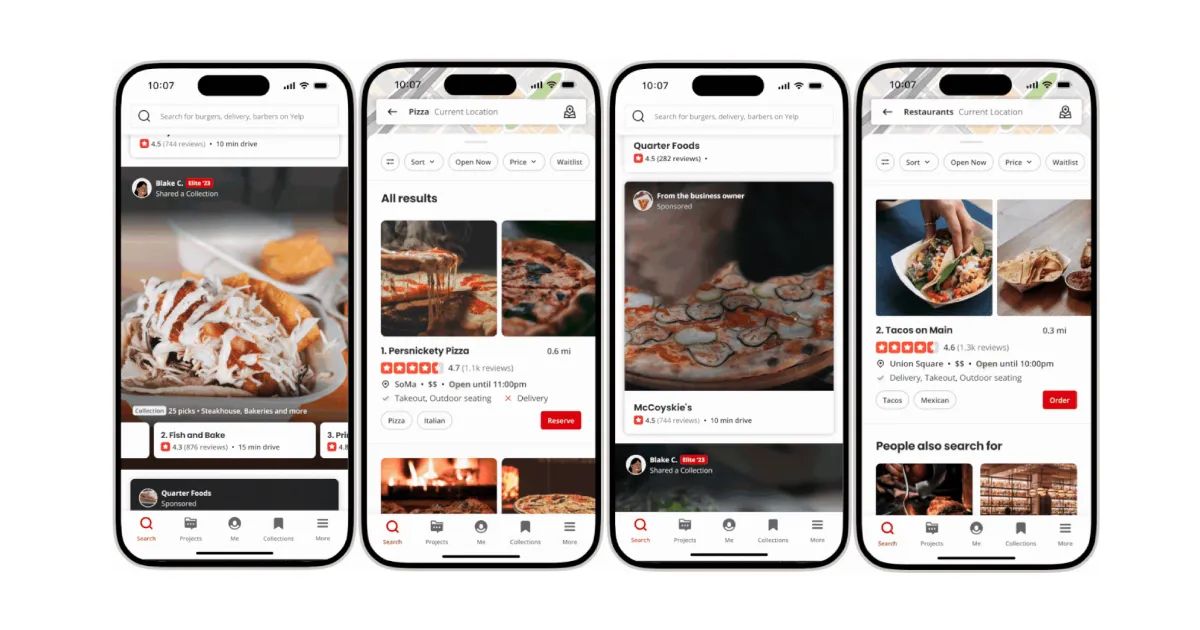 Cosmico - Yelp launches AI-generated videos to showcase restaurants