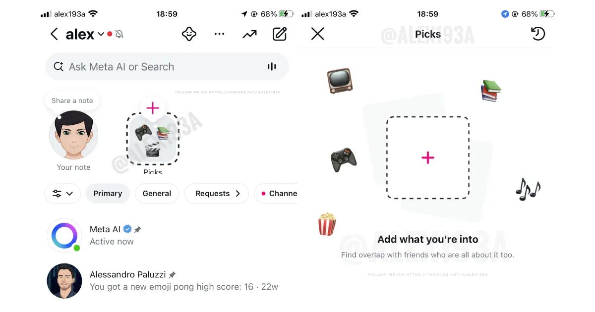 Cosmico - Instagram is developing ‘Picks,’ a shared-interests feature
