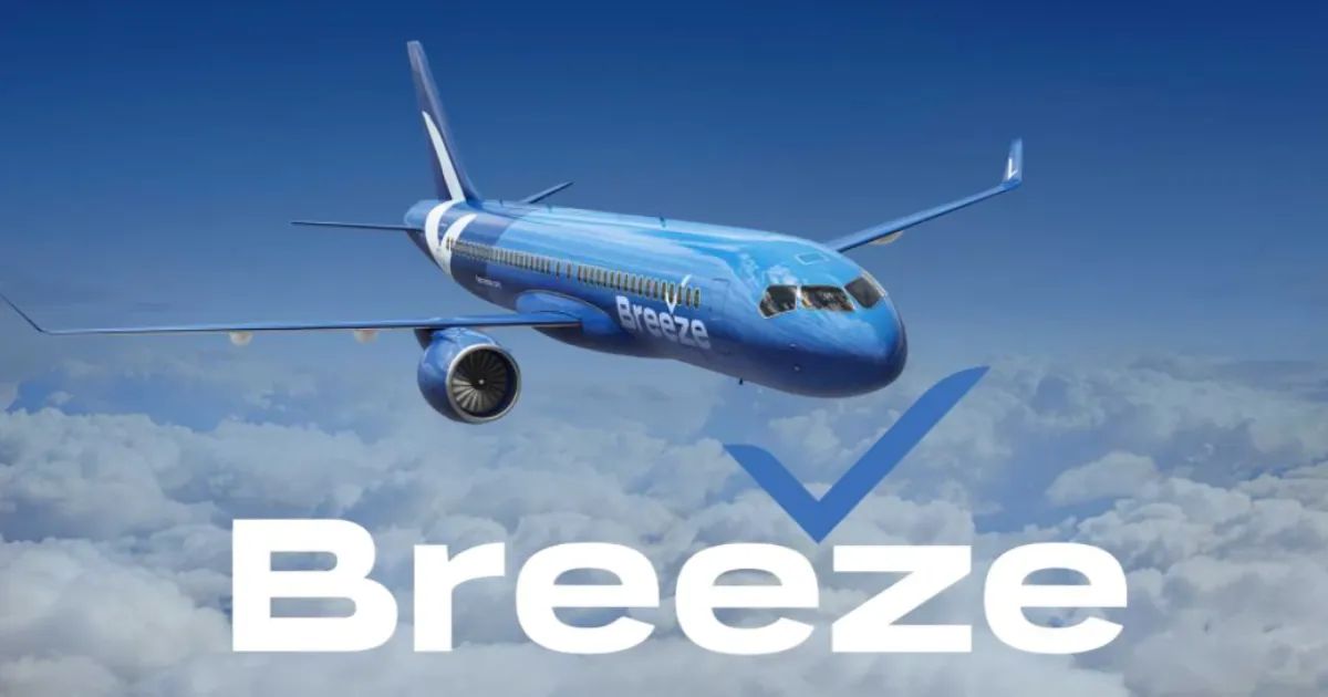 Cosmico - U.S. startup Breeze Airways to launch first international flights