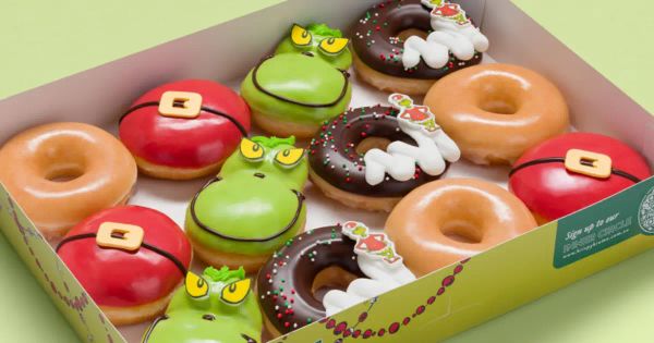 Cosmico - Krispy Kreme Debuts 3 New Holiday Doughnuts