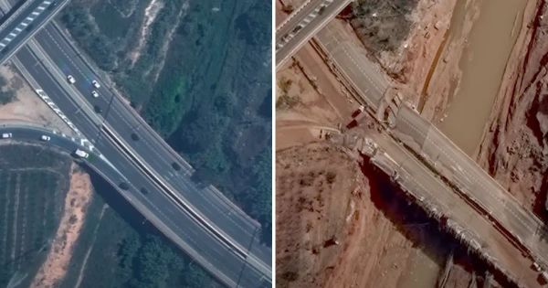 Cosmico - Satellite Images Show Spain's Flood Devastation