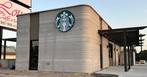 Cosmico - Starbucks opens first 3D-printed store