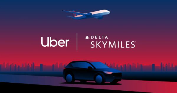 Cosmico - Uber Users Can Now Earn Delta SkyMiles on Rides and Deliveries