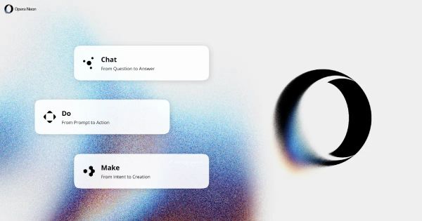 Cosmico - Opera debuts Neon, an AI browser for shopping and coding