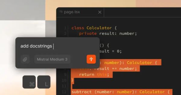 Cosmico - Mistral launches Mistral Code, an enterprise AI coding assistant