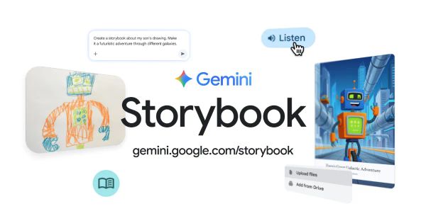 Cosmico - Google Gemini now creates AI-generated bedtime stories