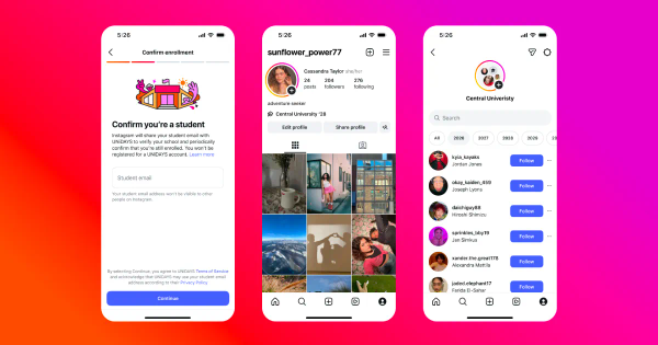 Cosmico - Instagram's new feature connects college students on campus