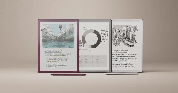 Cosmico - Amazon debuts redesigned Kindle Scribe, including a color version with AI