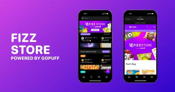 Cosmico - Fizz, the college social app, adds grocery delivery