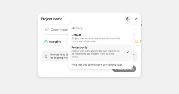 Cosmico - OpenAI makes ChatGPT’s Projects feature free for all users